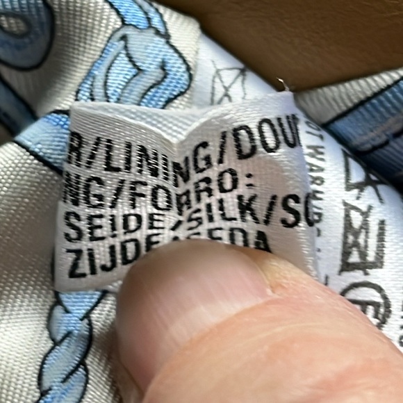 Escada Exquisite Leather Jacket Silk Lining - Picture 12 of 15